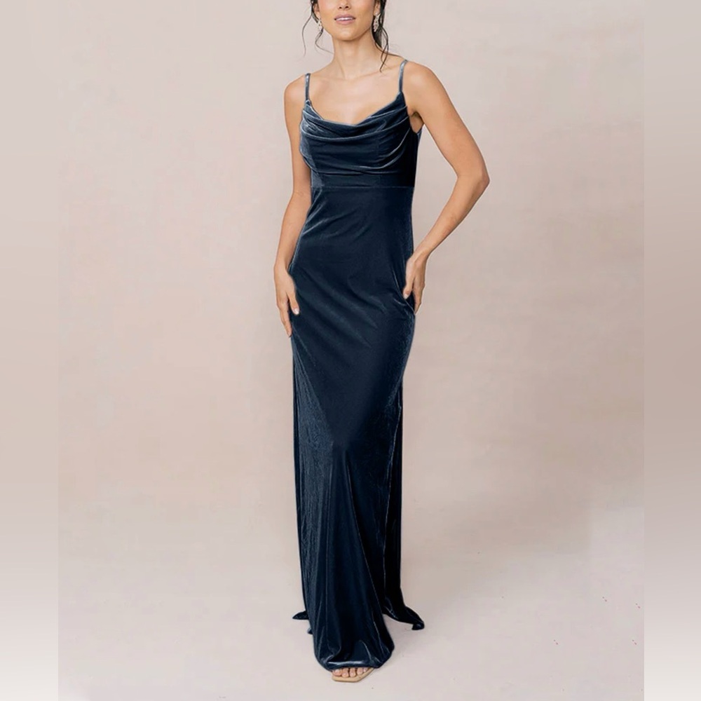 Revelry Navy Blue Maxi Dress